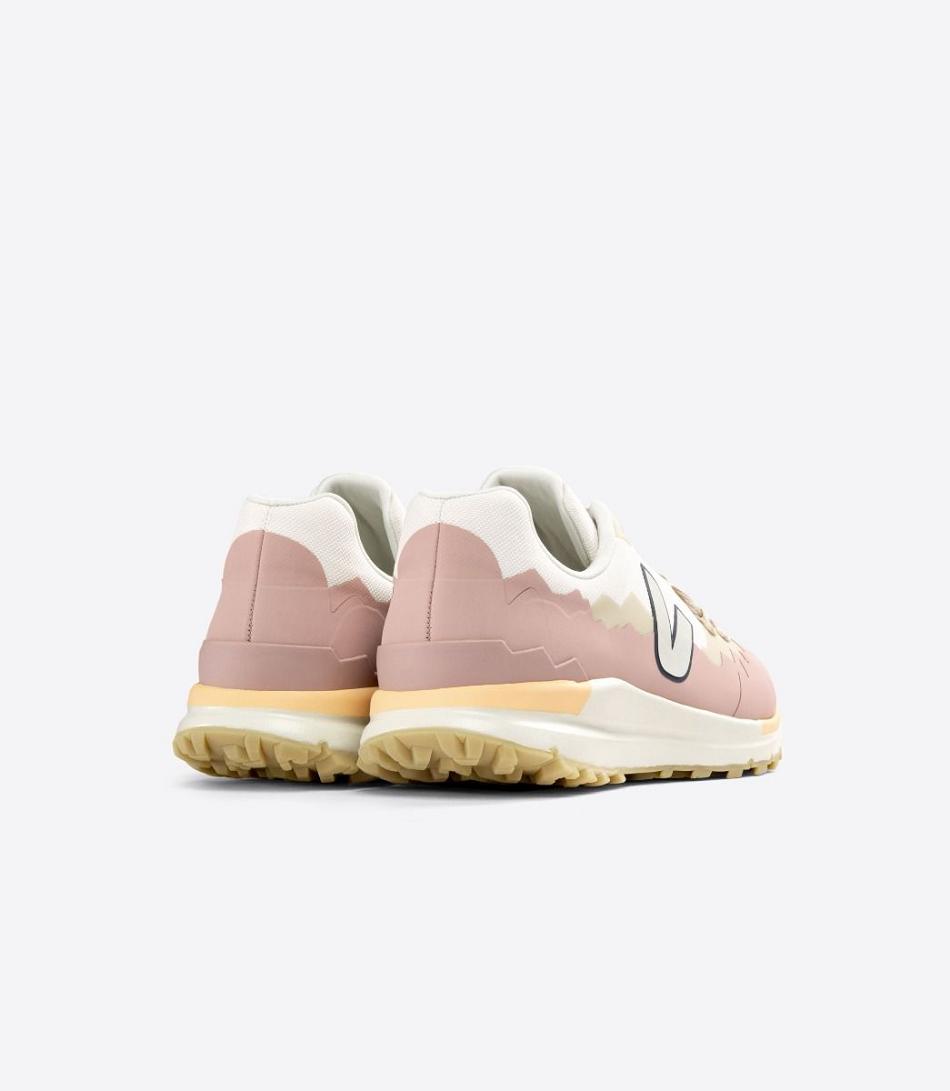 Adults Veja Fitz Roy Trek Shell Gravel Pierre Vegan Rose | YFRVQ89326