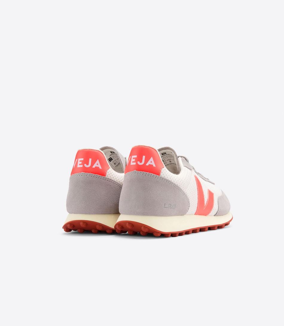 Adults Veja Rio Branco Hexamesh Gravel Outlet Orange Grise | LFRSX12248