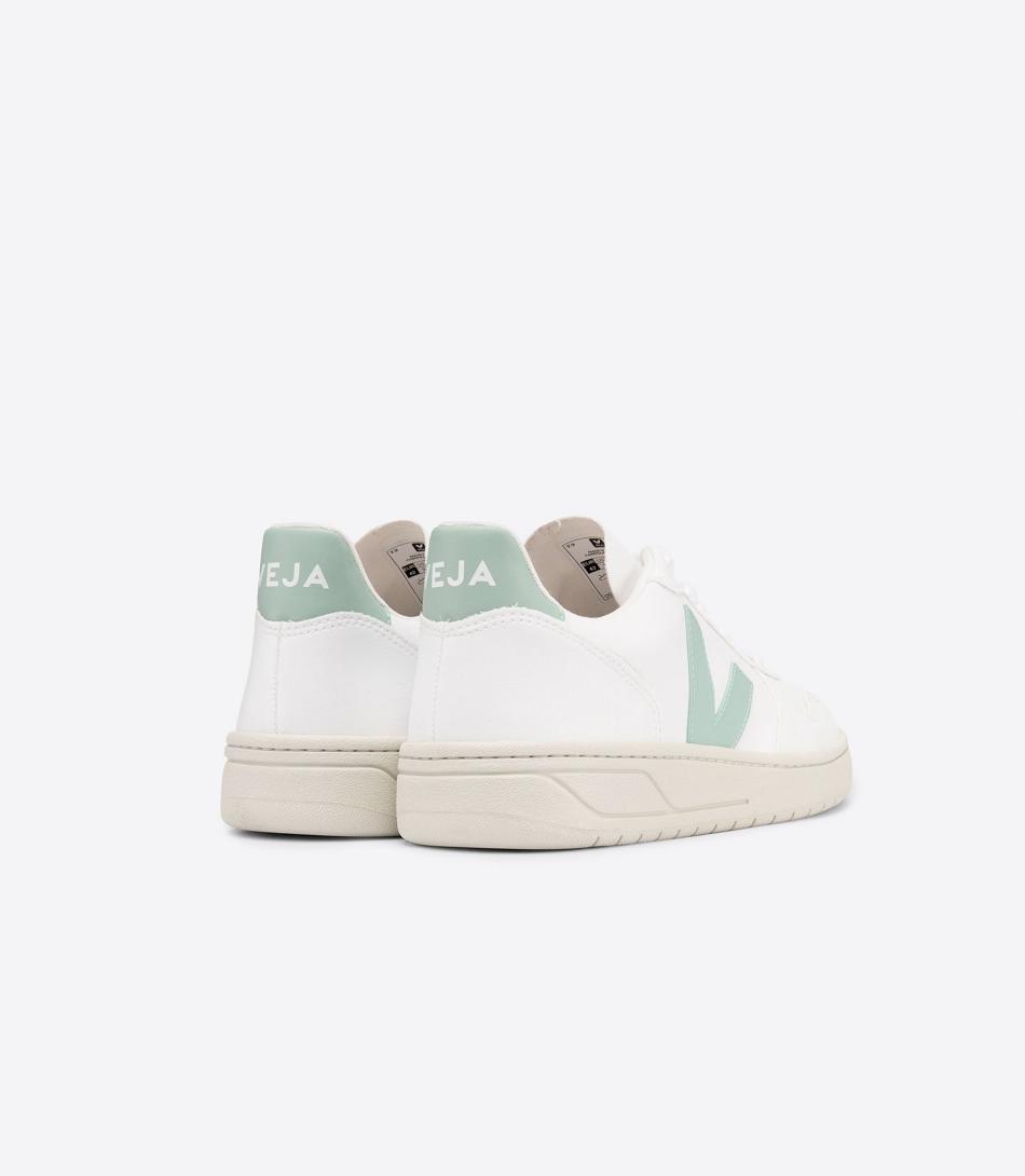 Adults Veja V-10 Cwl Matcha Vegan Blanche | FRDYB88618