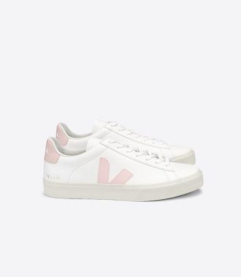 Adults Veja Campo Chromefree Cuir Petale Outlet Blanche | FRNEJ46891