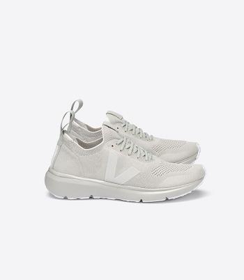 Adults Veja Runner Style 2 V-knit Rick Owens Oyster Outlet Blanche | PFRQX77842