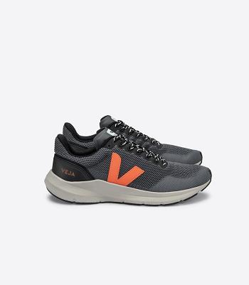 Chaussures Running Route Veja Marlin Lt V-knit Storm Fluo Sneakers Orange | ZFRNQ57017